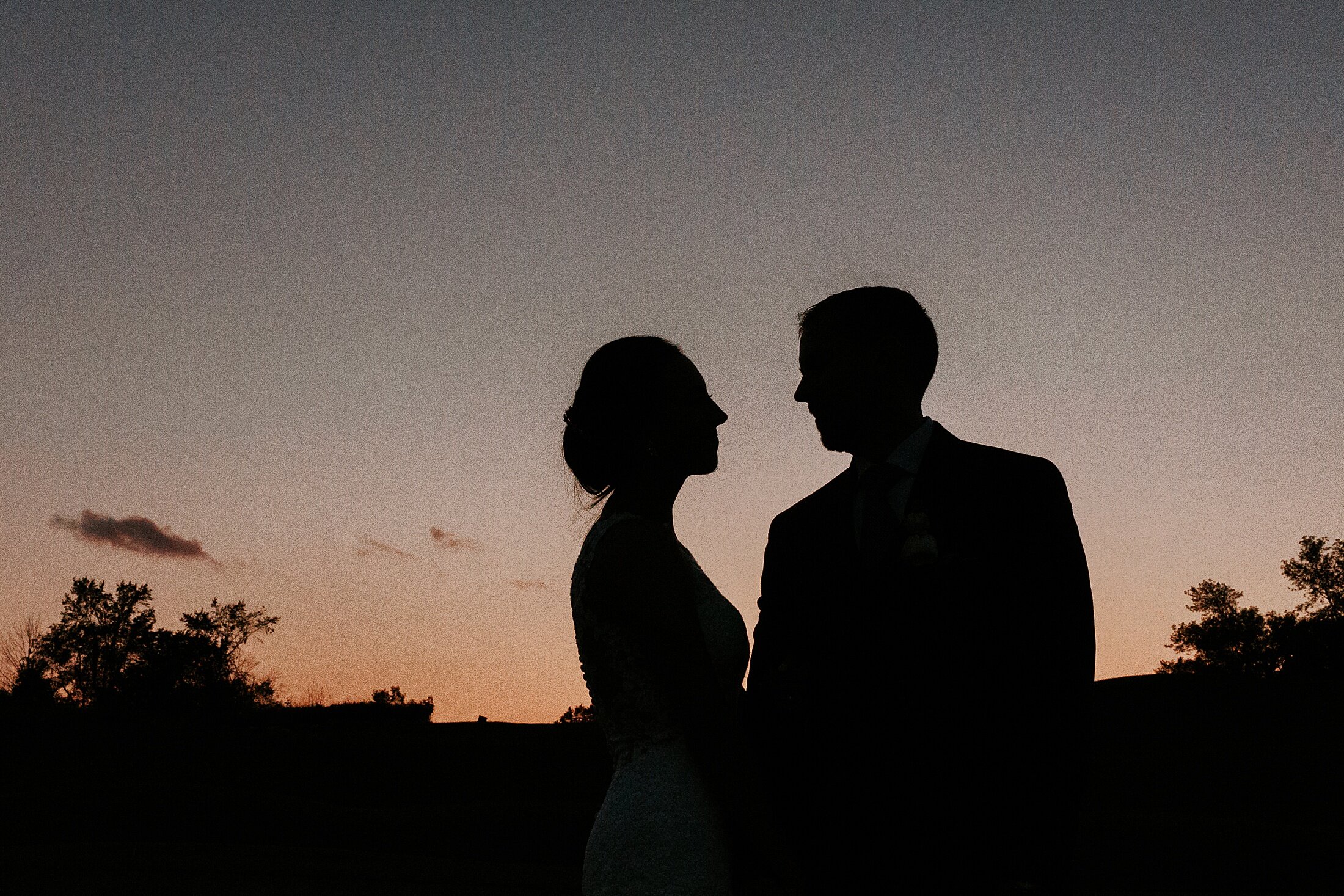 milwaukee wedding photographers - the bog wedding - liller photo - sunset portraits