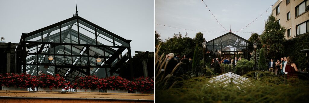 an exterior photo of The Atrium in Shorewood, WI