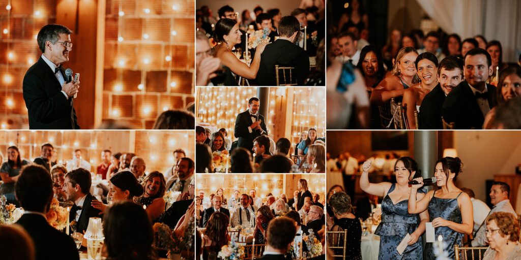 Speeches on a wedding day