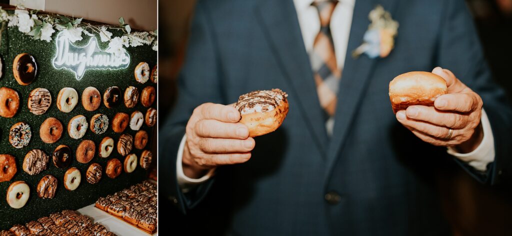 Cranky Al's Donuts on a wedding day