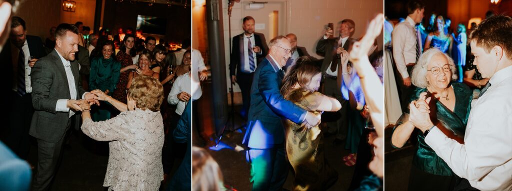 Grandparents enjoying the dance floor