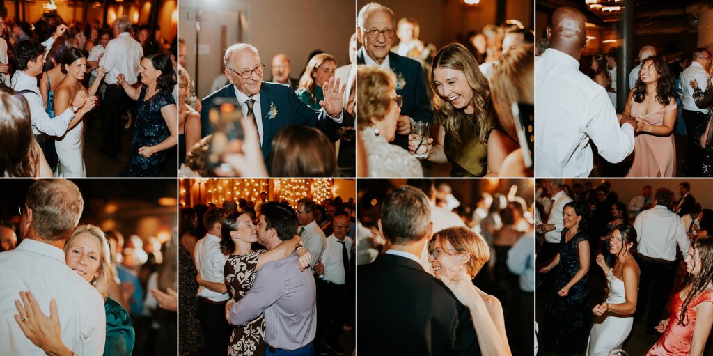 guests having fun on the dance floor